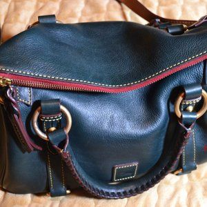 Dooney & Bourke Teal Florentine Small Satchel